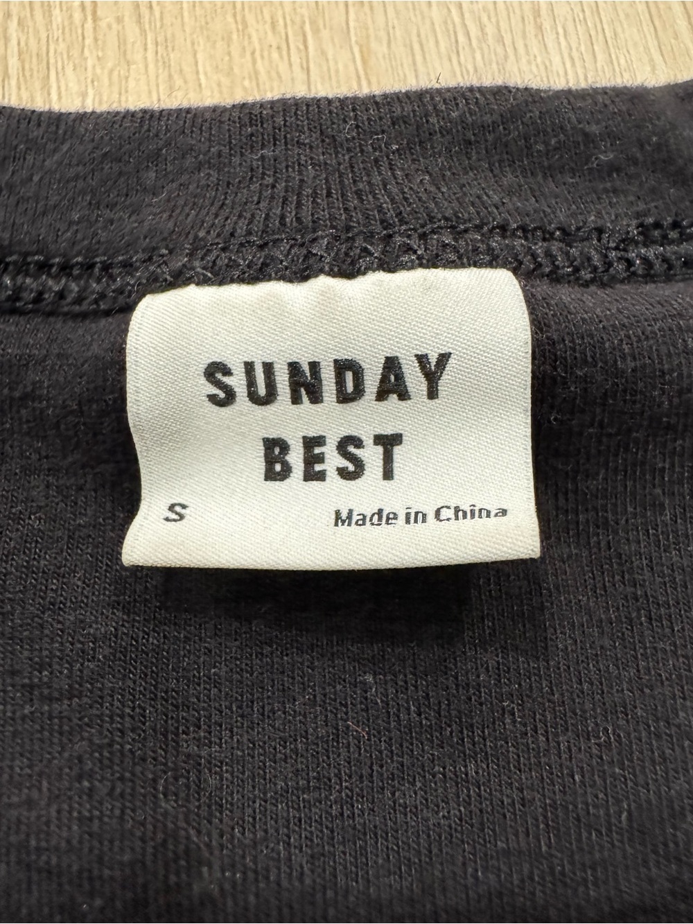 Aritzia Sunday Best Black Long Sleeve Top - Picture 2 of 4